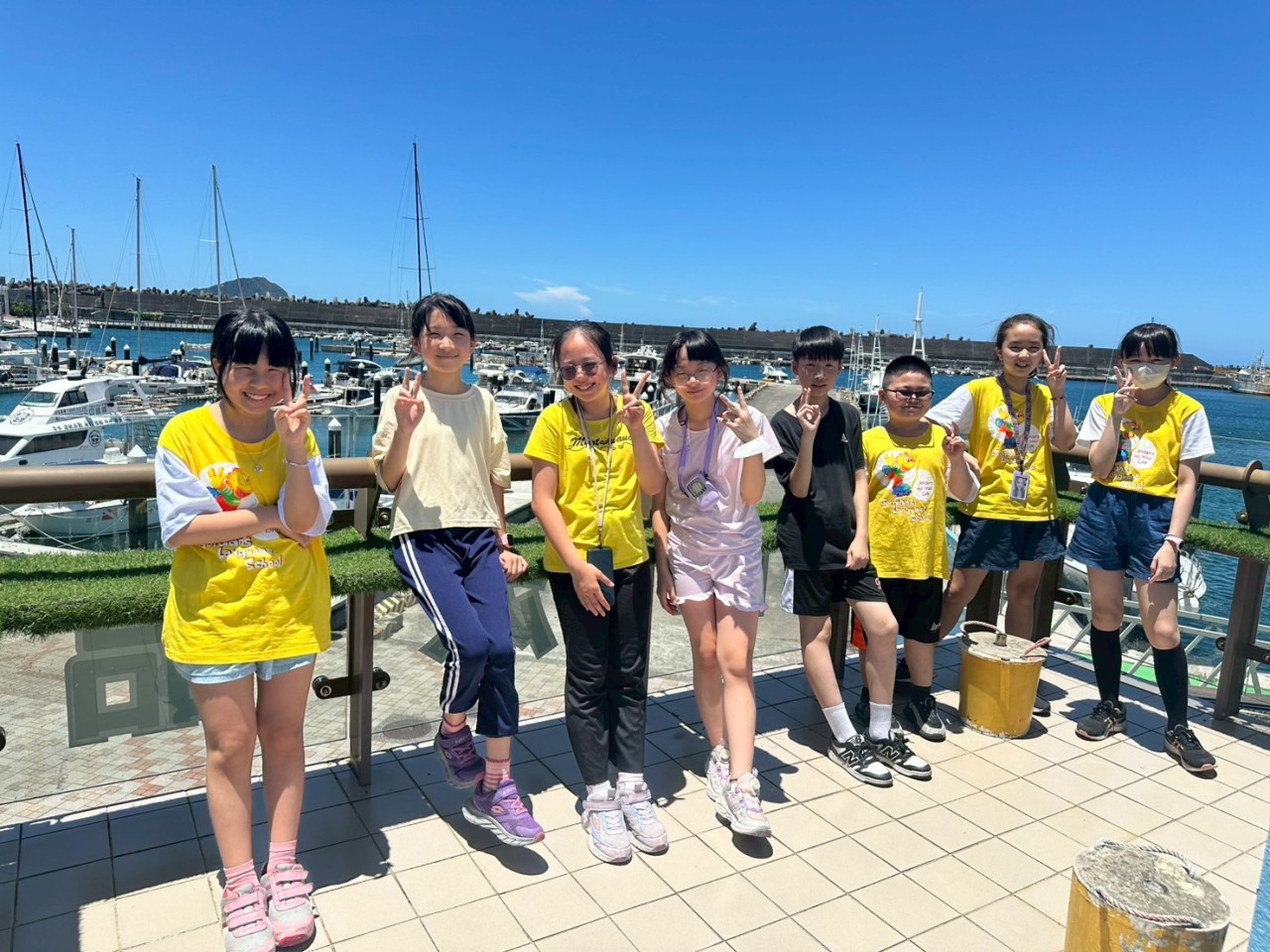 基隆喬登美語仁愛分校 深美分校 碧砂漁港 戶外教學 夏令營 暑期營 正音班 小一先修 安親班 兒童美語