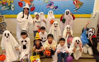 喬登美語仁愛分校 2025萬聖節 Halloween 遊行派對 寒暑期營 正音班 小一先修 安親班 兒童美語