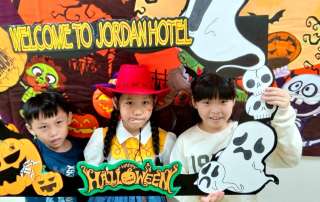 喬登美語深美分校 2025萬聖節 Halloween 闖關活動 寒暑期營 正音班 小一先修 安親班 兒童美語