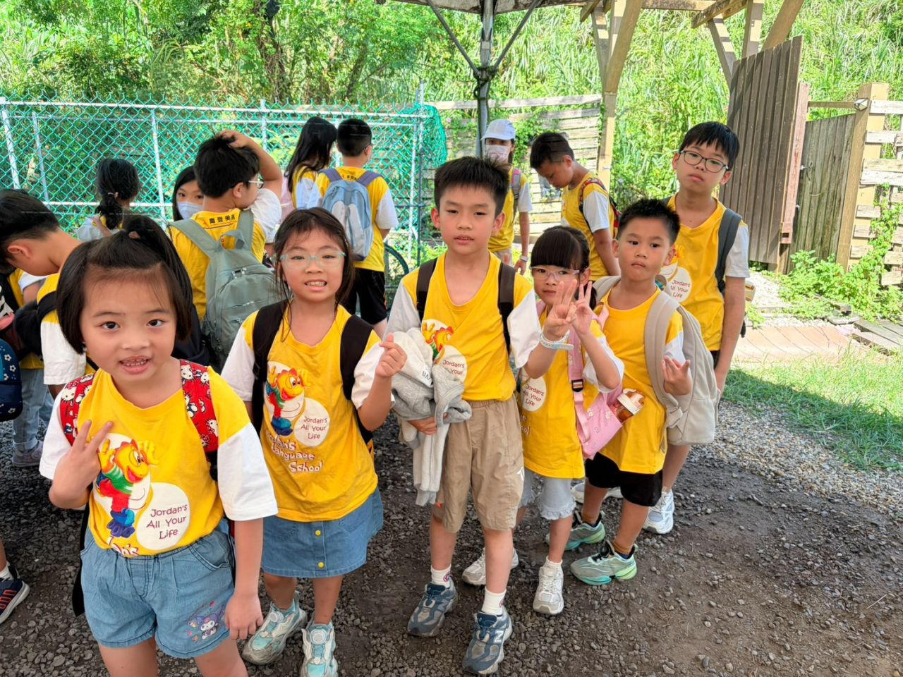 基隆喬登美語仁愛深美 香草野園 戶外教學 夏令營 寒暑期營 正音班 小一先修 安親班 兒童美語
